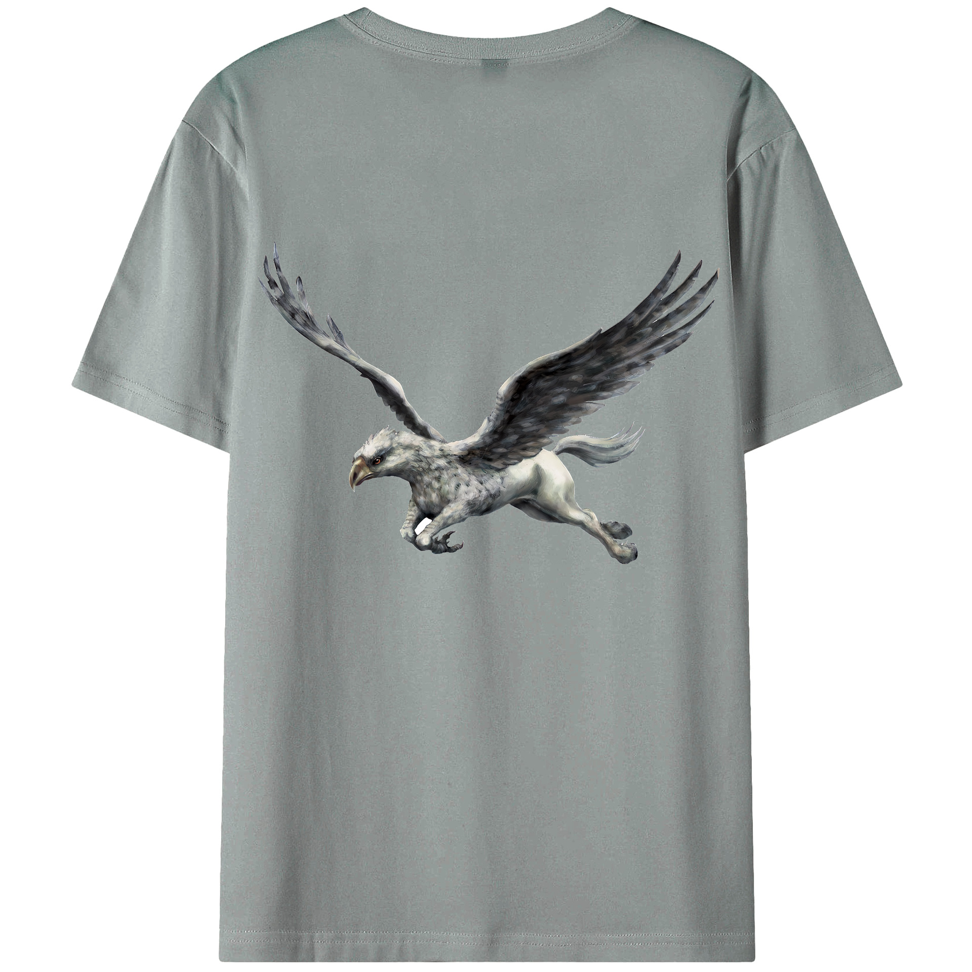 （画像用） Harry Potter ハリー・ポッターシリーズ 綿100％ メンズ半袖Tシャツ（バックプリント） 通気性
